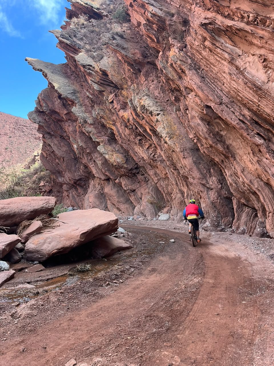 Bajo las paredes rojas